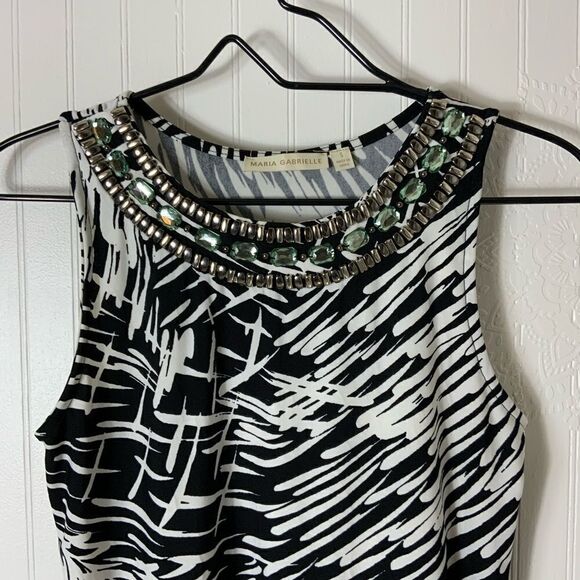 Maria Gabrielle sleeveless blouse - Picture 2 of 4